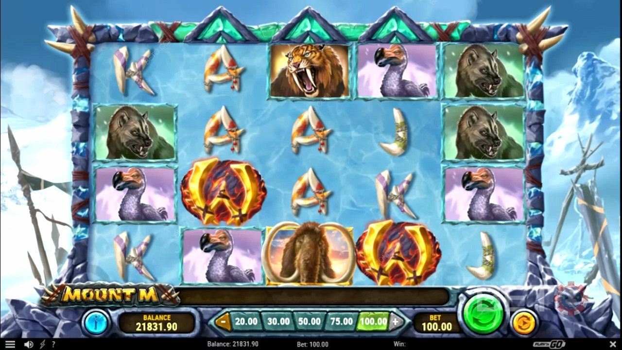 I simboli Wild sono la chiave per grandi vincite nella slot machine Mount M