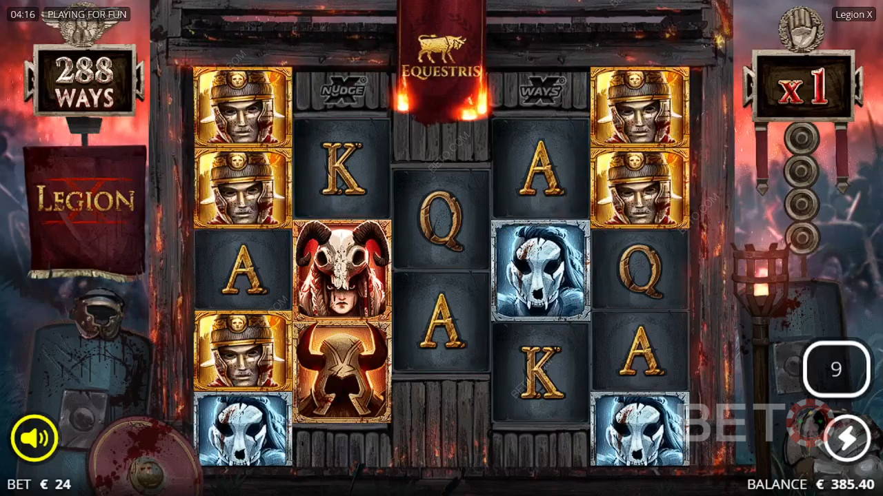 Legion X Recensione di BETO Slots