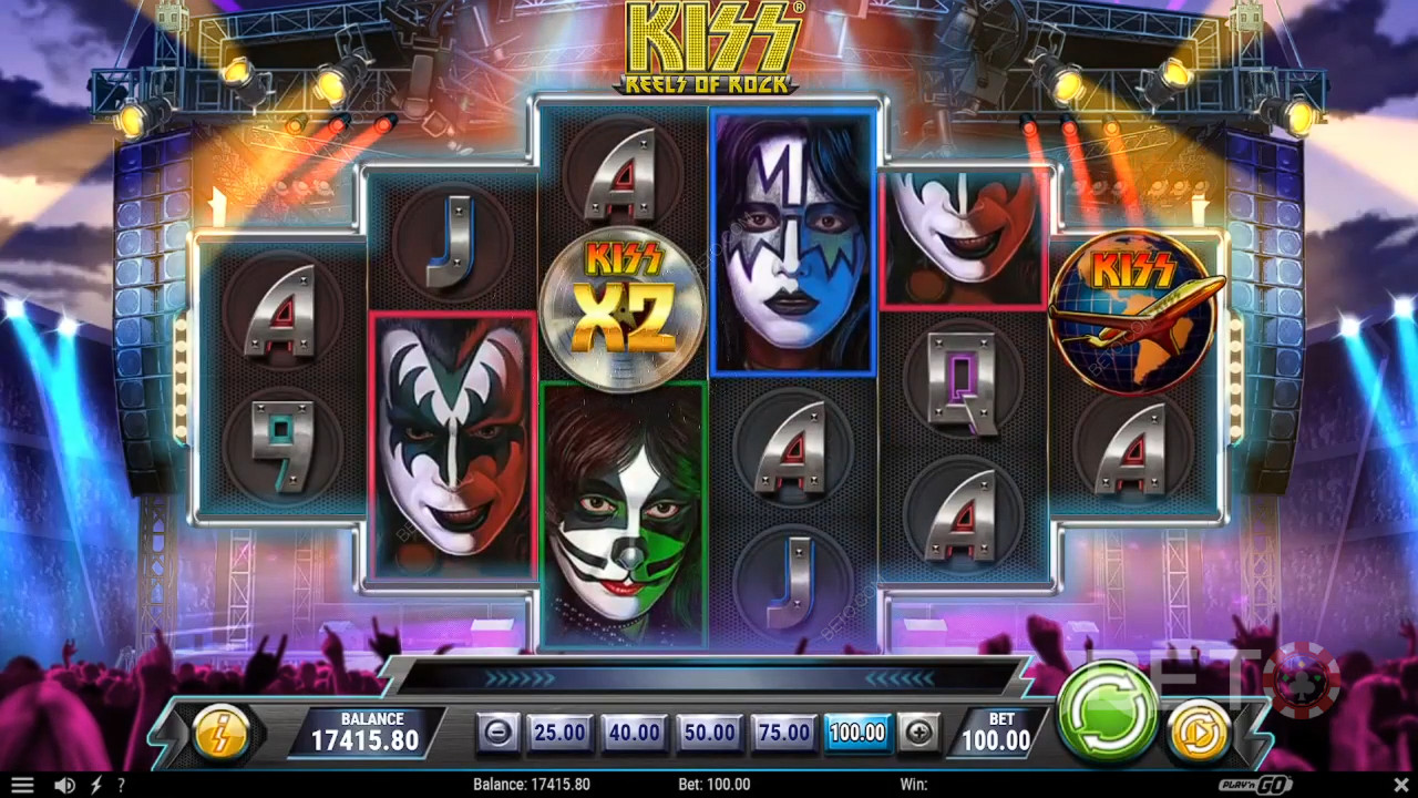 KISS Reels of Rock Recensione da BETO Slots