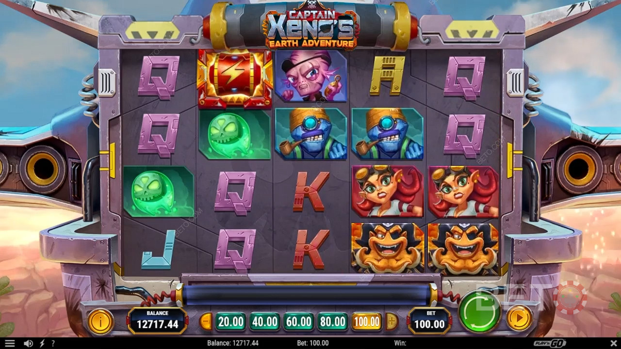 Captain Xenos Earth Adventure Recensione di BETO Slots