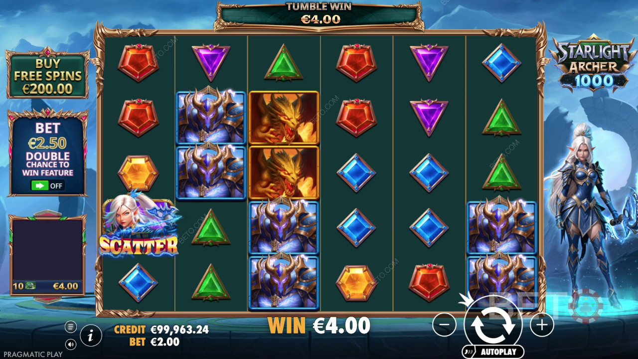 Recensione di Starlight Archer 1000 a cura di BETO Slots