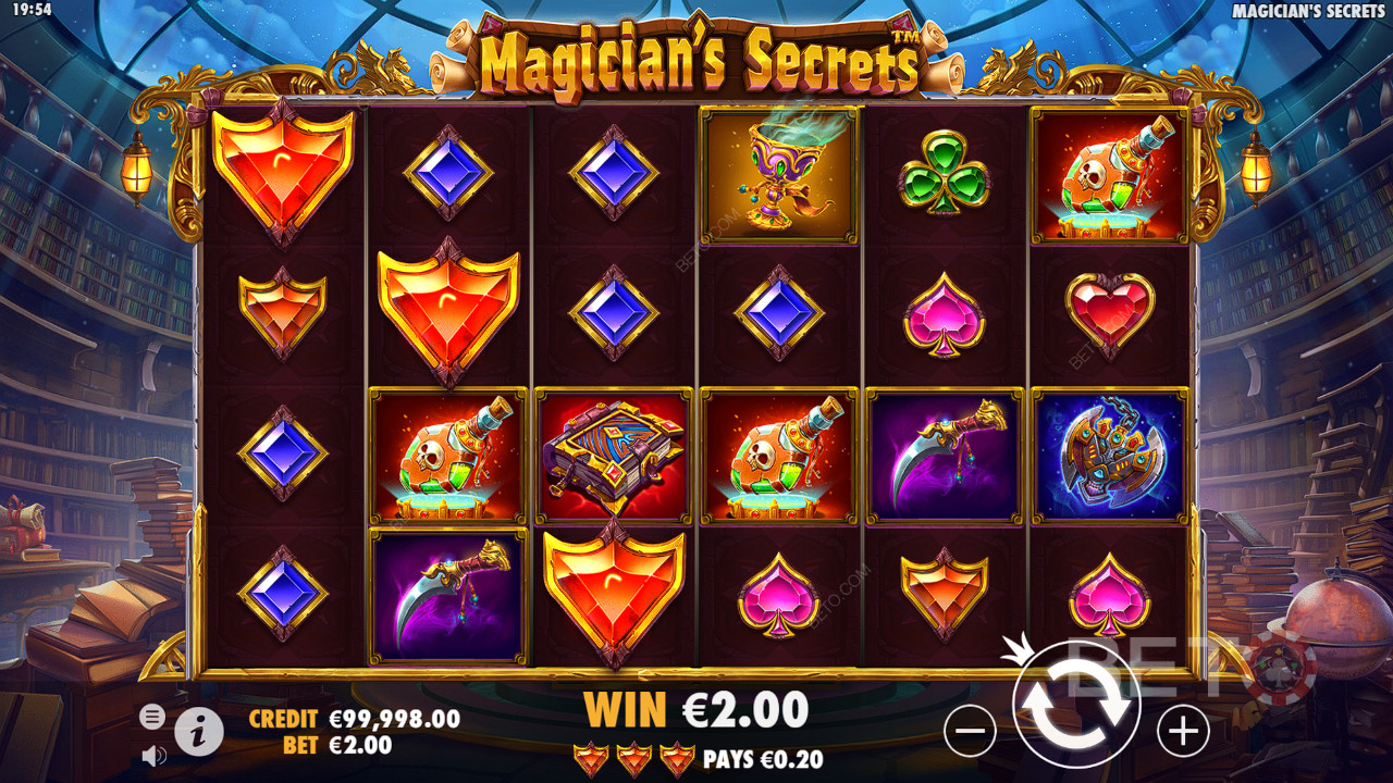 Verdetto per la slot Magician