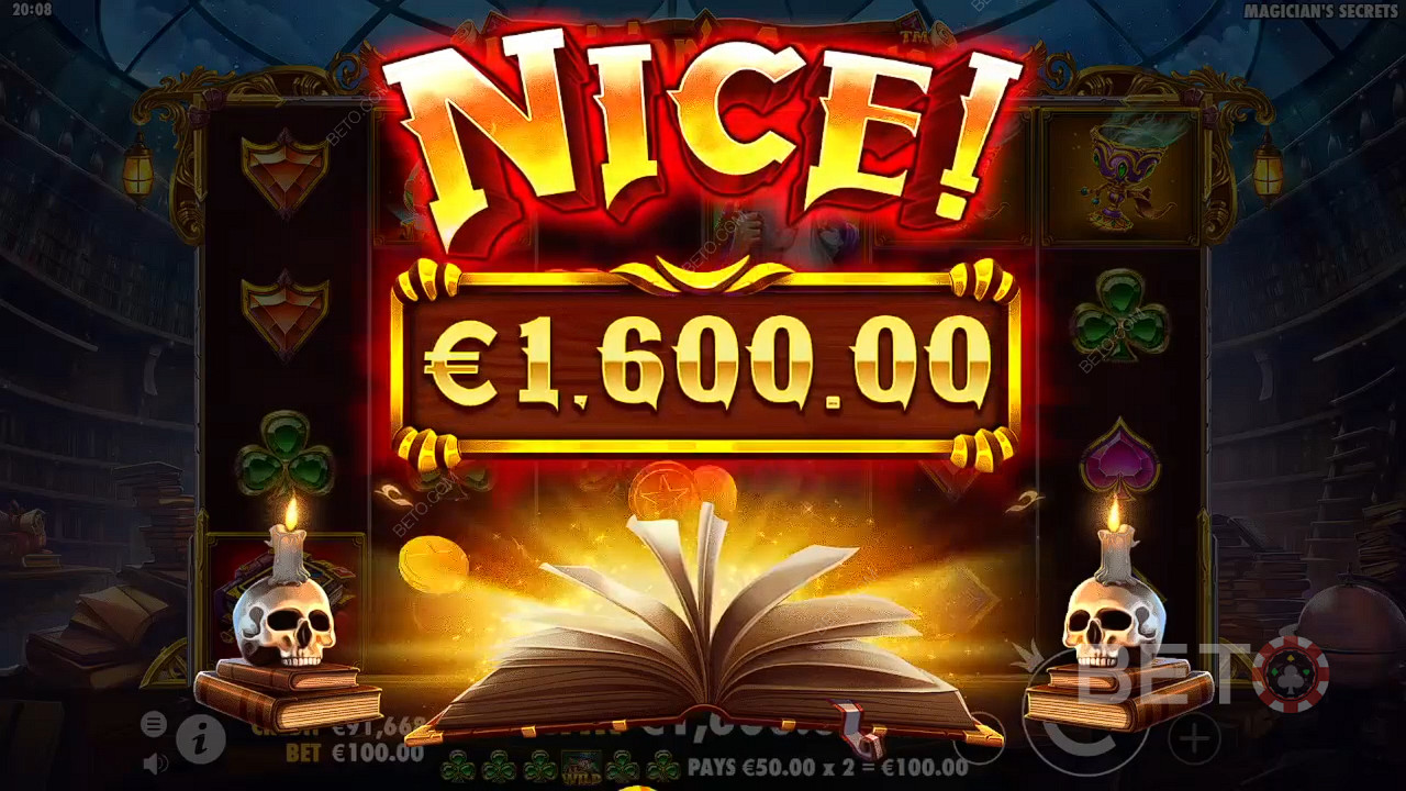 Vinci 5.000x la tua puntata nella slot online Magician