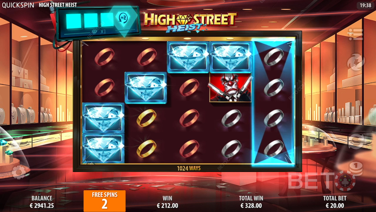 Recensione di Highstreet Heist da parte di BETO Slots