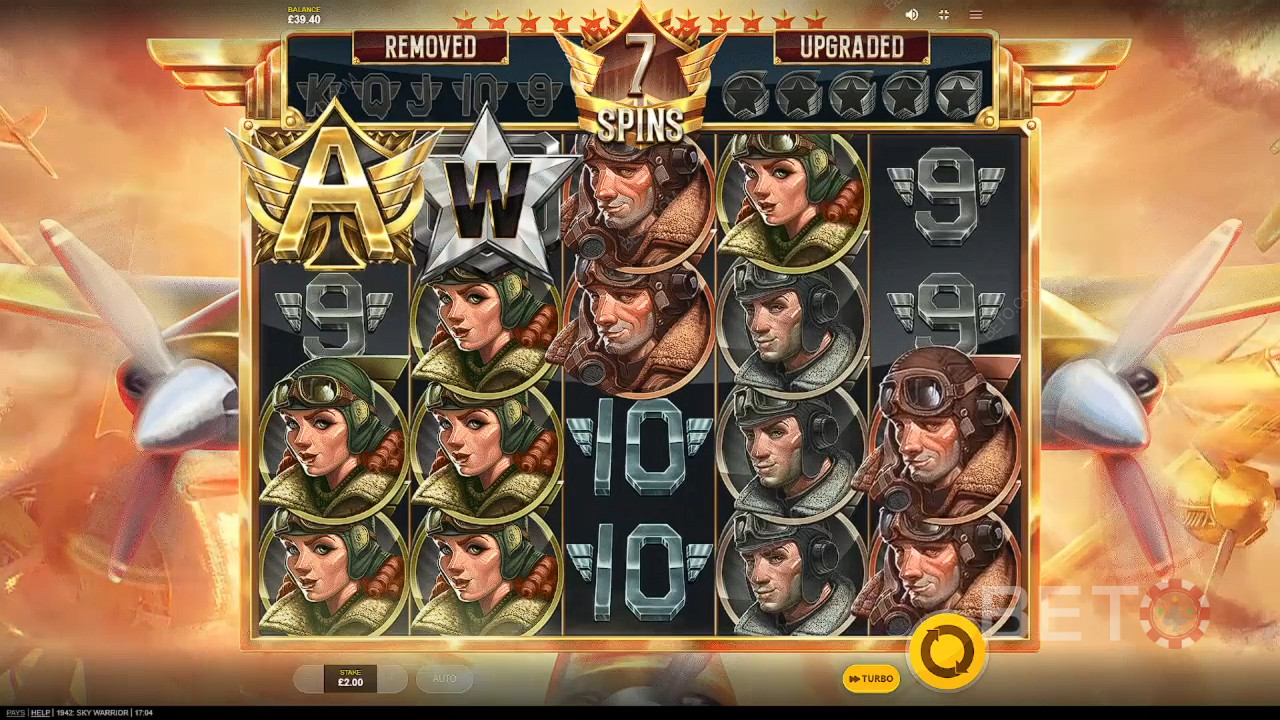 1942 Sky Warrior Recensione di BETO Slots