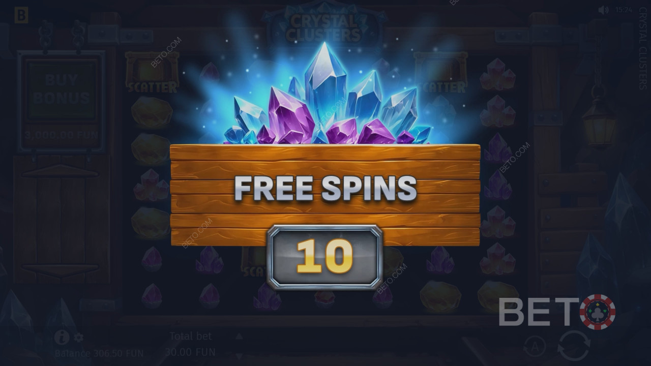 Come giocare a Crystal Clusters di BGaming