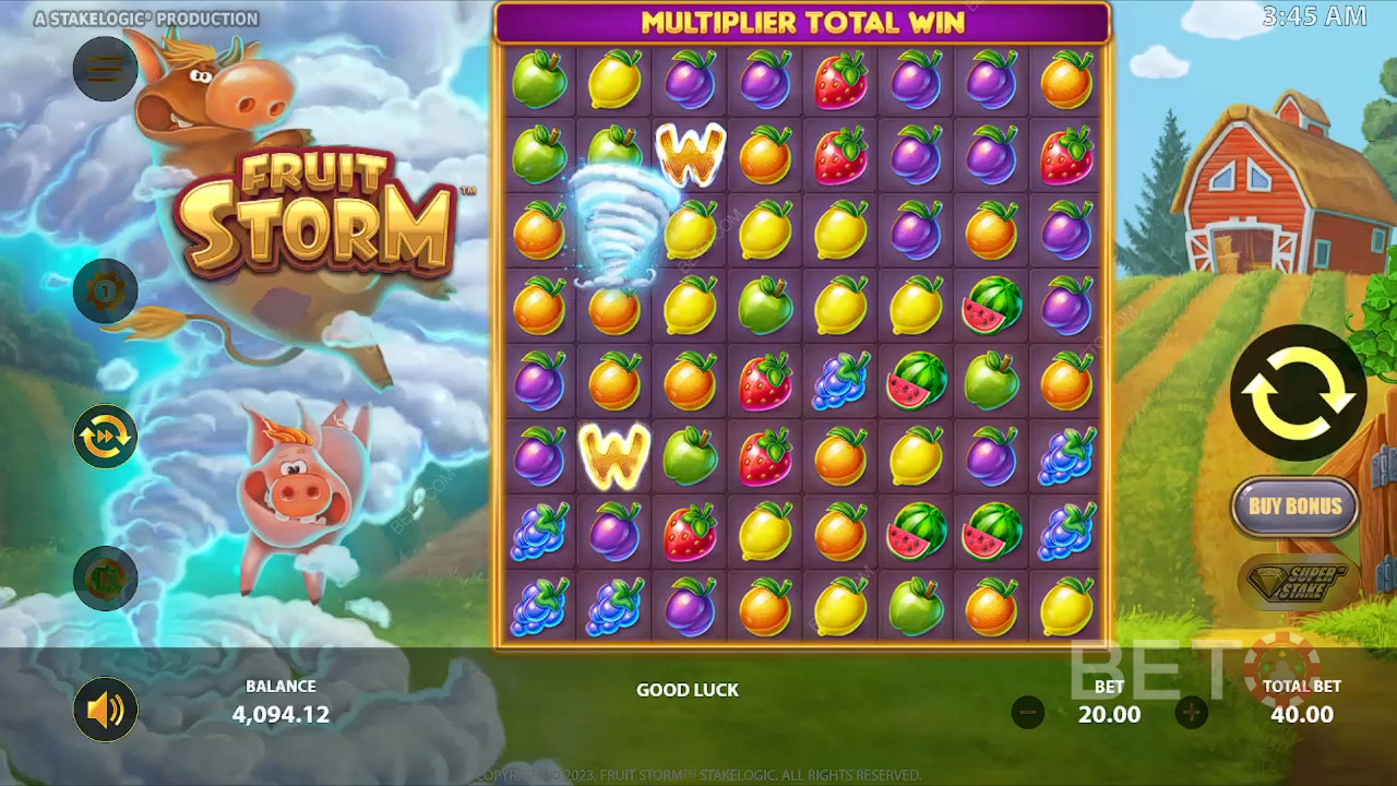 Recensione di Fruit Storm da parte di BETO Slots