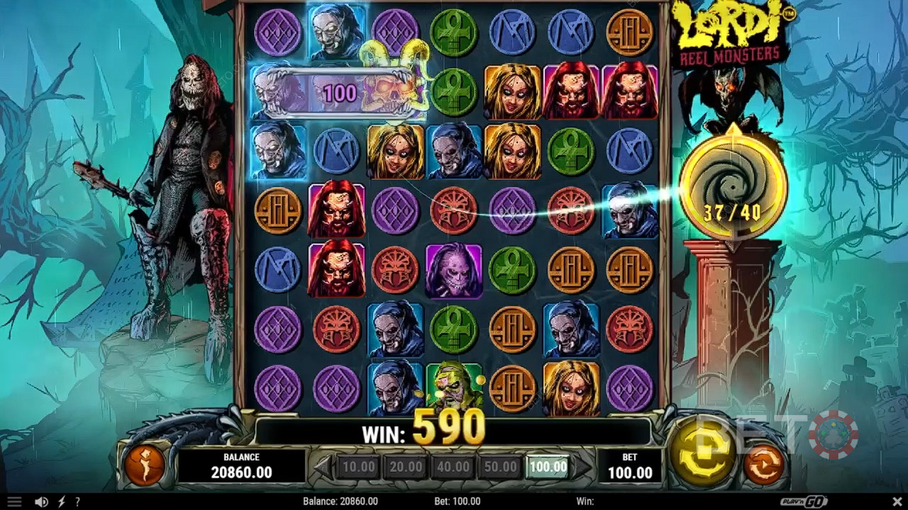 Recensione di Lordi Reel Monsters da parte di BETO Slots