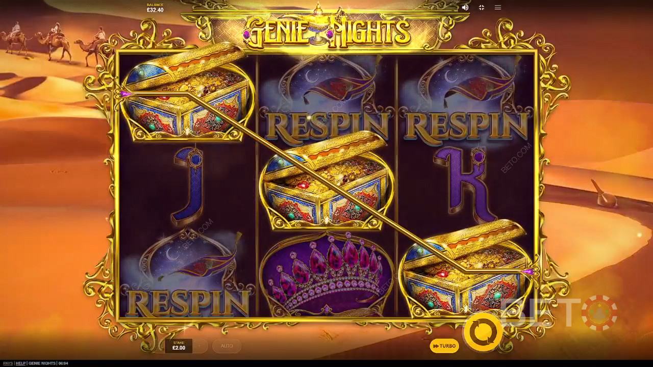 Genie Nights Recensione di BETO Slots
