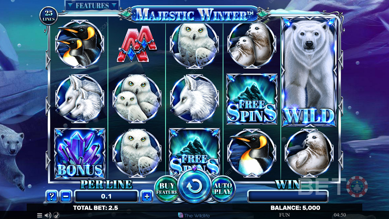 Majestic Winter Gioco Gratuito