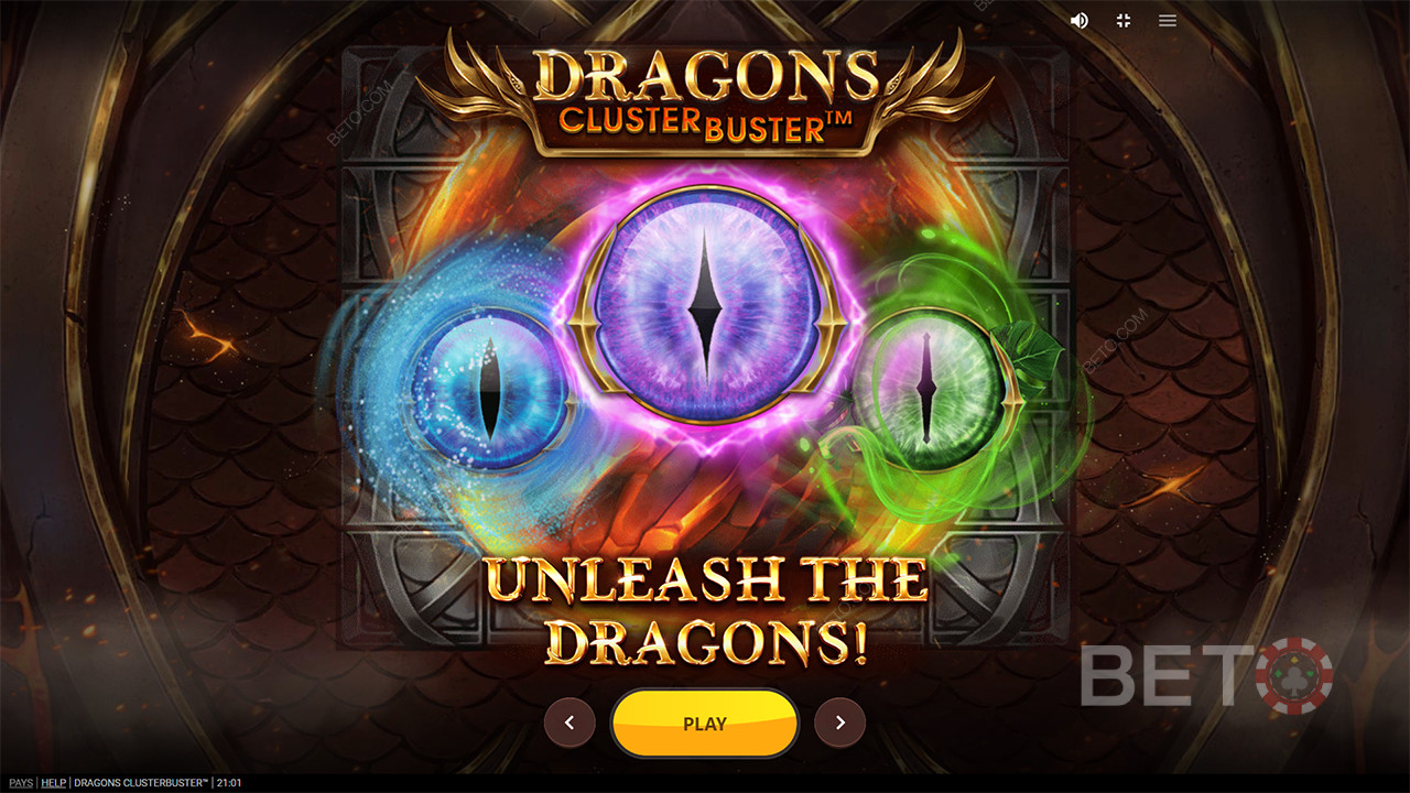 Dragons Clusterbuster: Una slot machine: conviene farla girare?