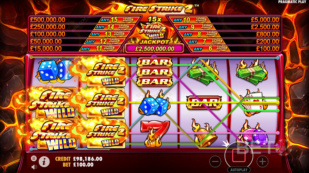 Fire Strike 2 Recensione di BETO Slots