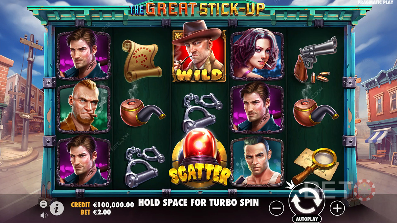La recensione di The Great Stick-Up da parte di BETO Slots
