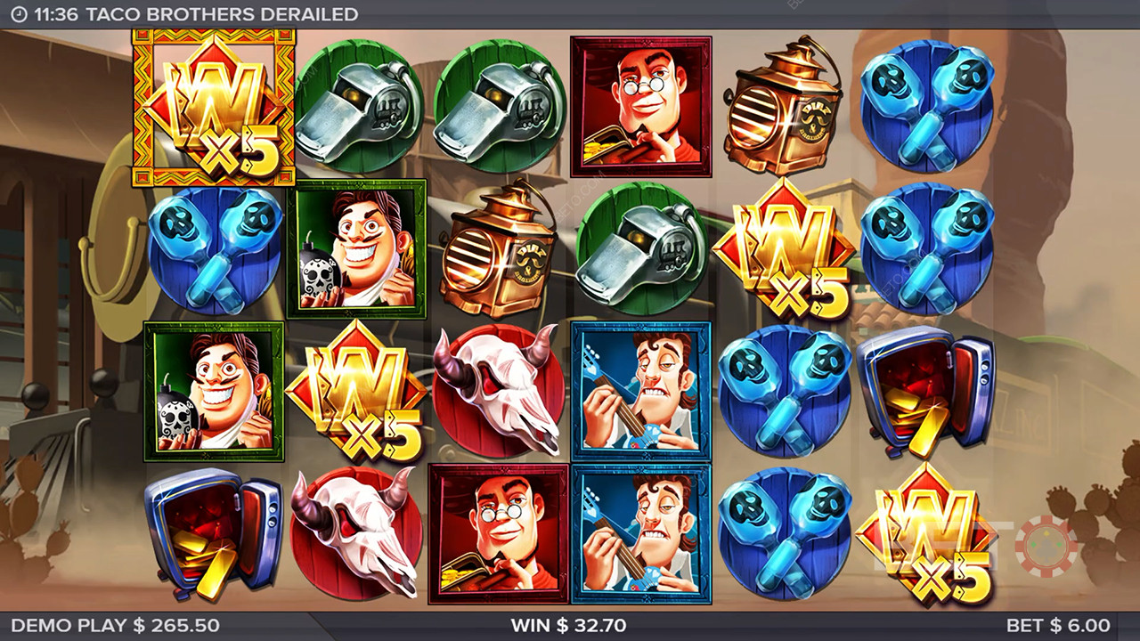 Tema e design: Avventura western messicana
