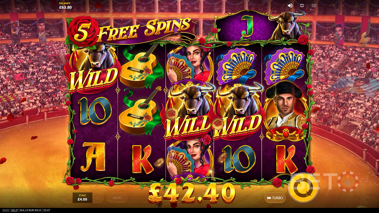 Bulls Run Wild Recensione di BETO Slots