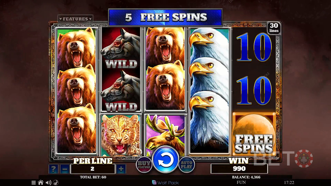Wolf Fang Iron Wolf Recensione di BETO Slots