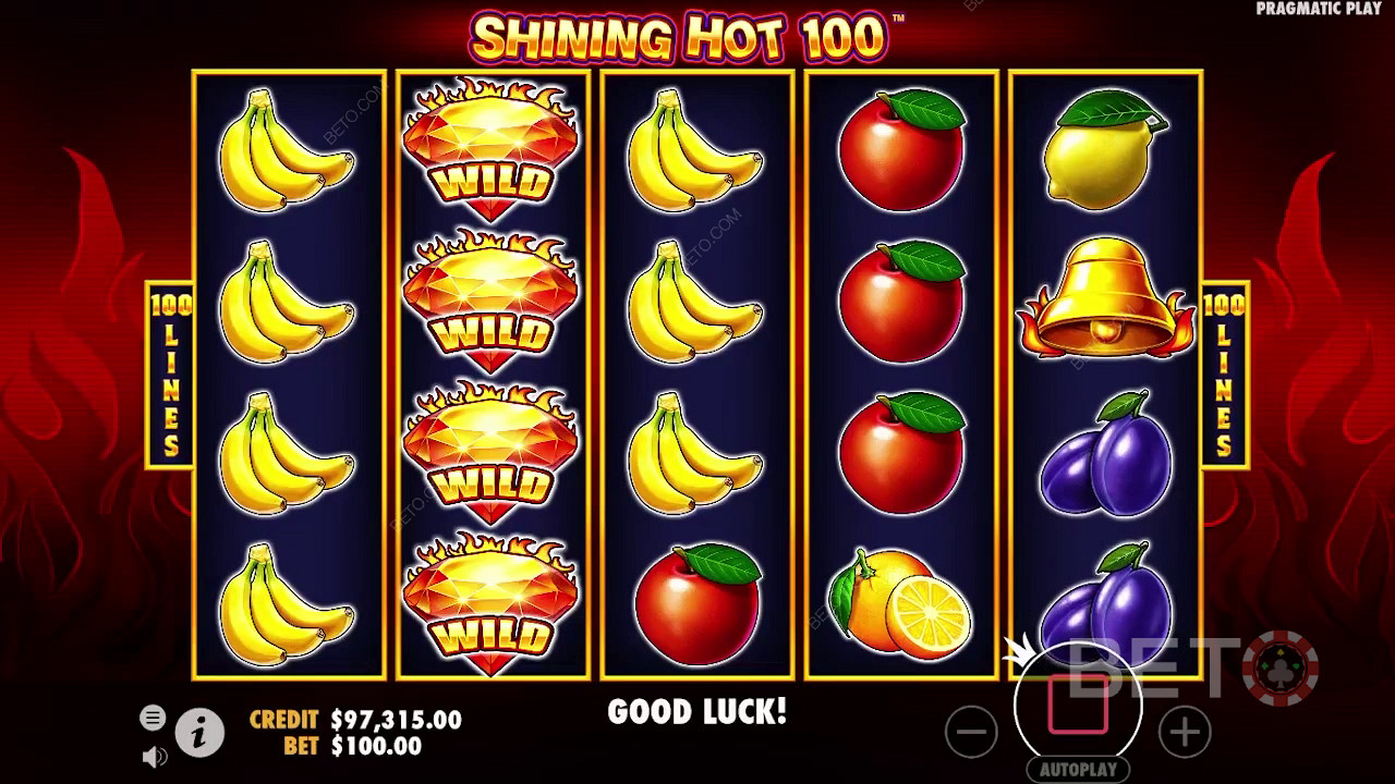 Shining Hot 100 Gioco Gratuito