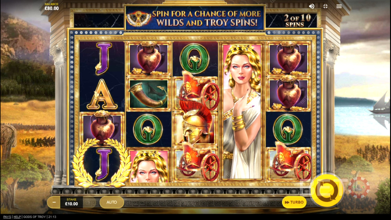 Gods of Troy Recensione di BETO Slots