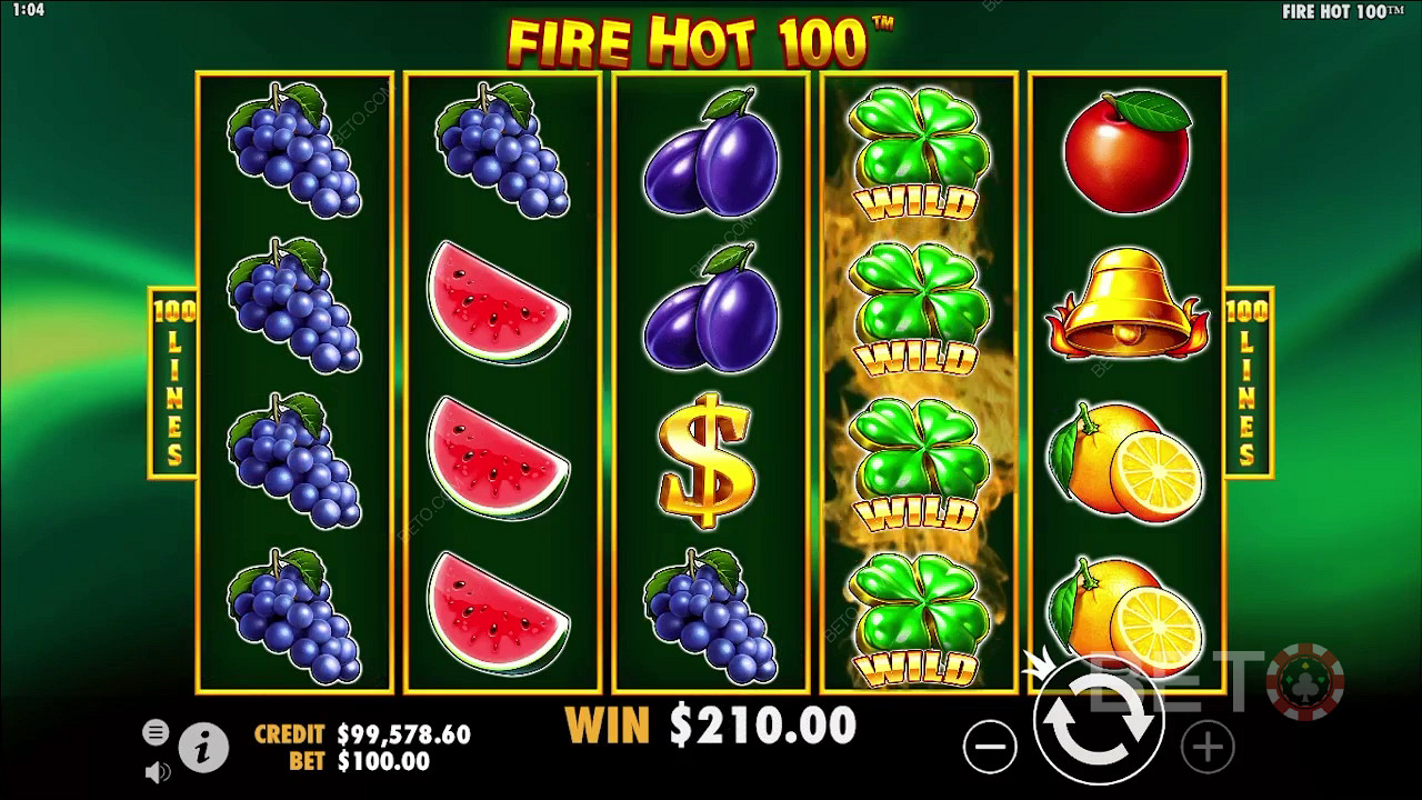 Fire Hot 100 Recensione di BETO Slots
