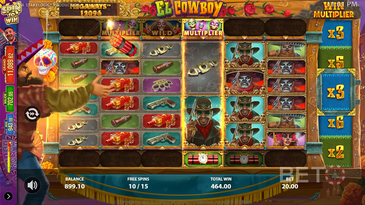 El Cowboy Megaways Recensione di BETO Slots