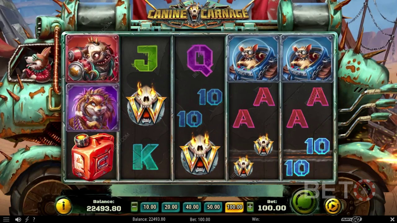 Recensione di Canine Carnage da parte di BETO Slots