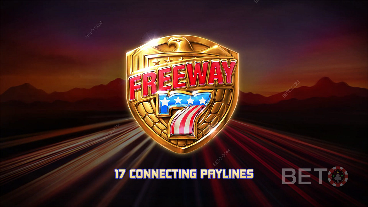 17 linee di pagamento vi aiuteranno a creare più vincite nella slot Freeway 7
