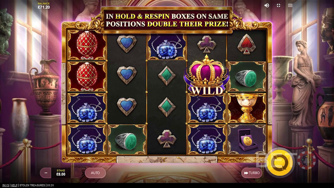 Tesori rubati Recensione di BETO Slots