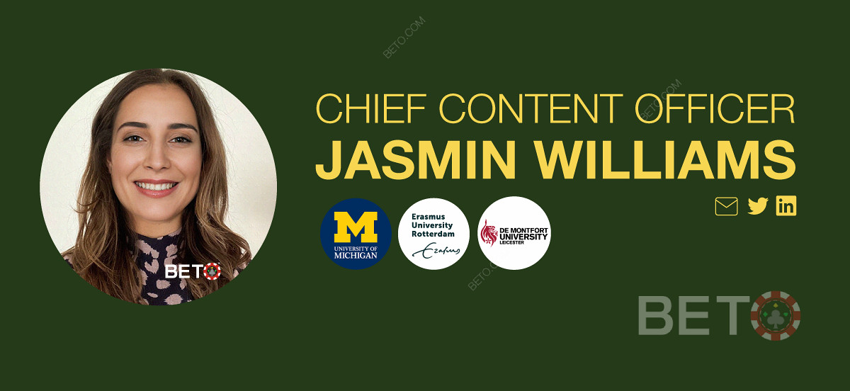 Jasmin Williams - Responsabile dei contenuti (slot e recensioni online)