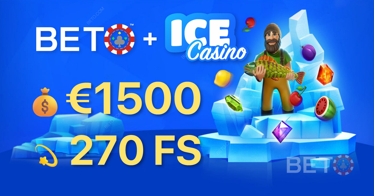 ICE Casino offre uno dei più grandi pacchetti di benvenuto ai nuovi giocatori!