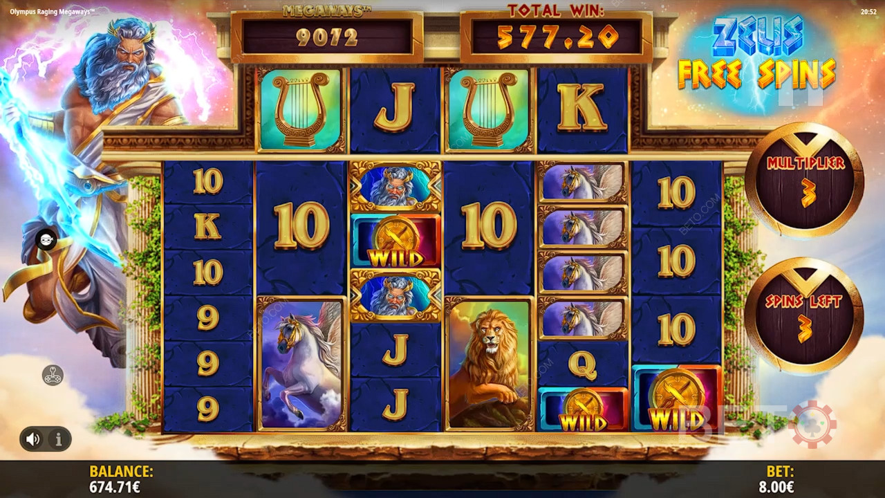 Olympus Raging Megaways Recensione da BETO Slots