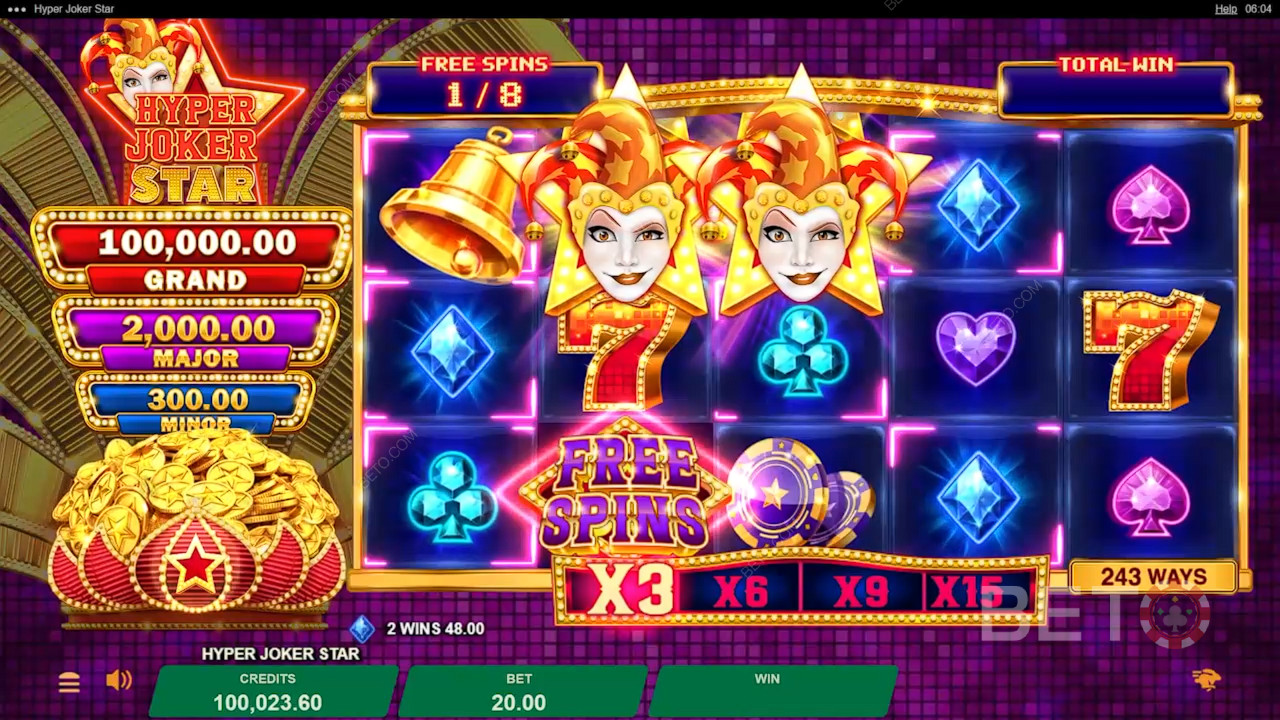 Hyper Joker Star Recensione di BETO Slots