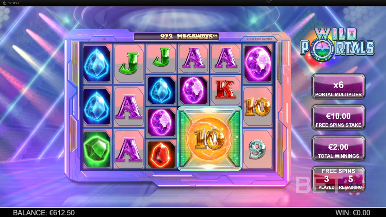 Recensione di Wild Portals Megaways da parte di BETO Slots