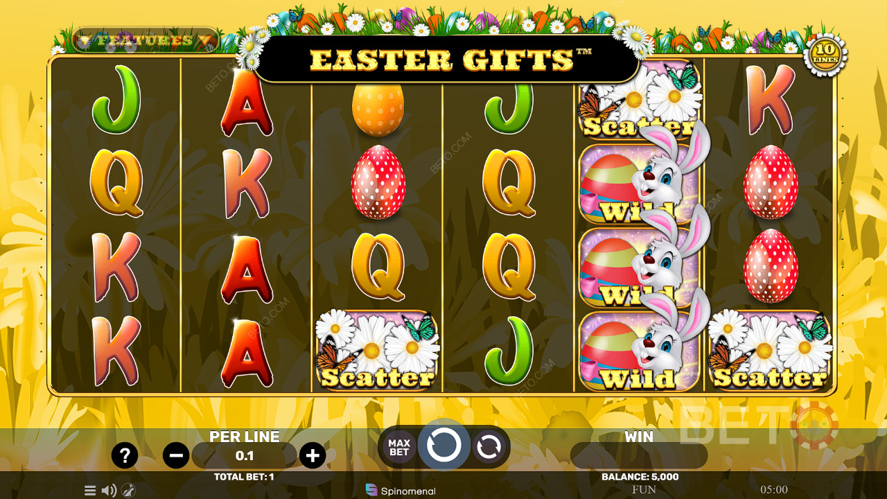 Easter Gifts Recensione di BETO Slots