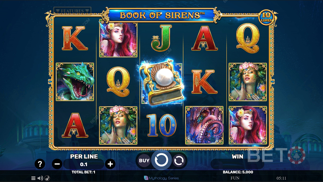 Book Of Sirens Recensione di BETO Slots