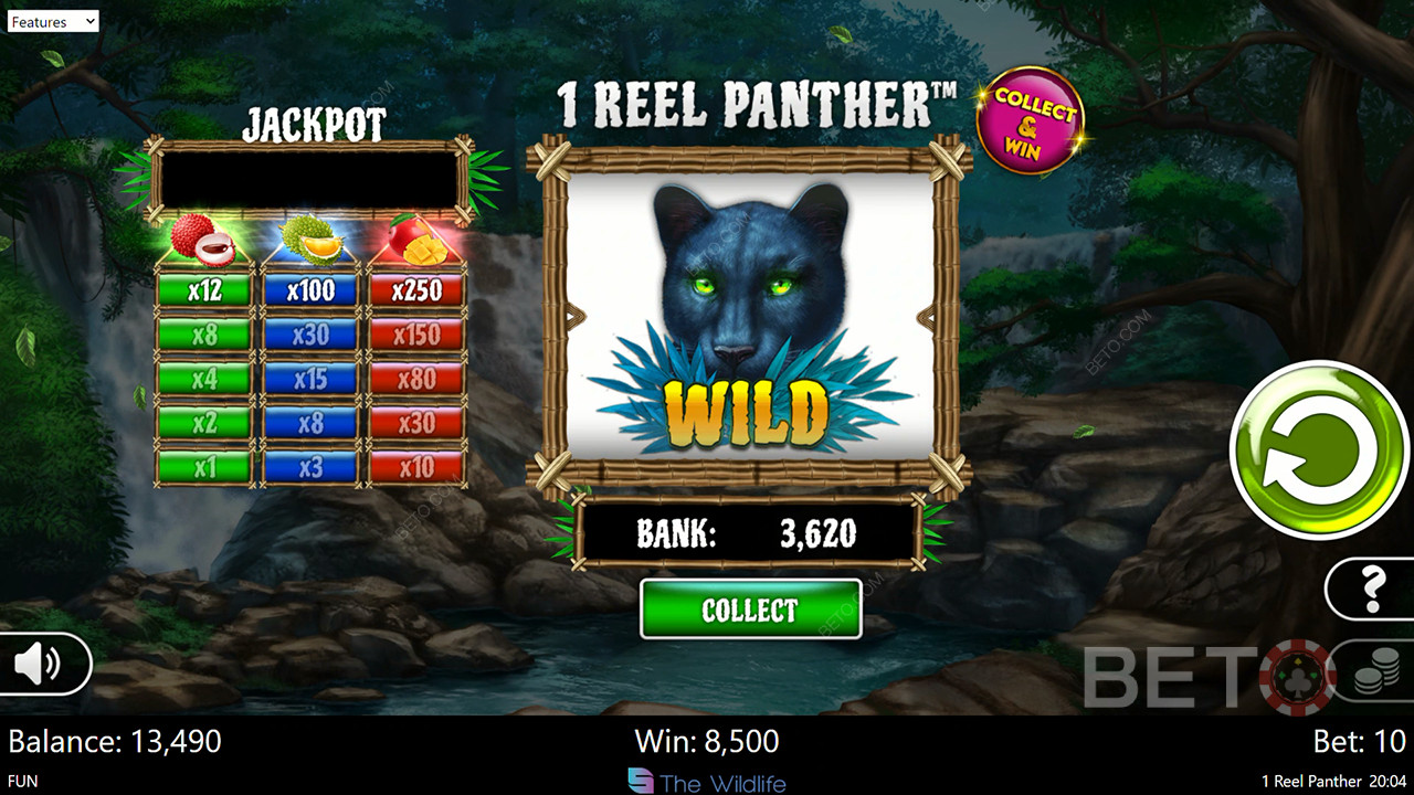1 Reel Panther Recensione di BETO Slots