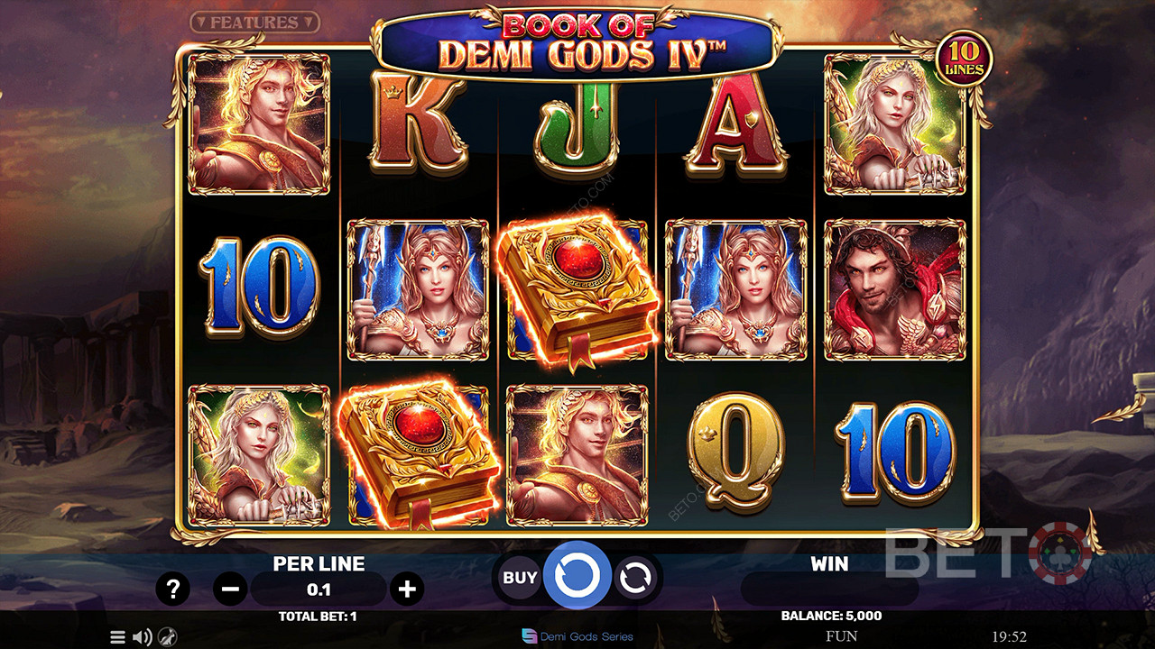 Book Of Demi Gods IV Gioco Gratuito