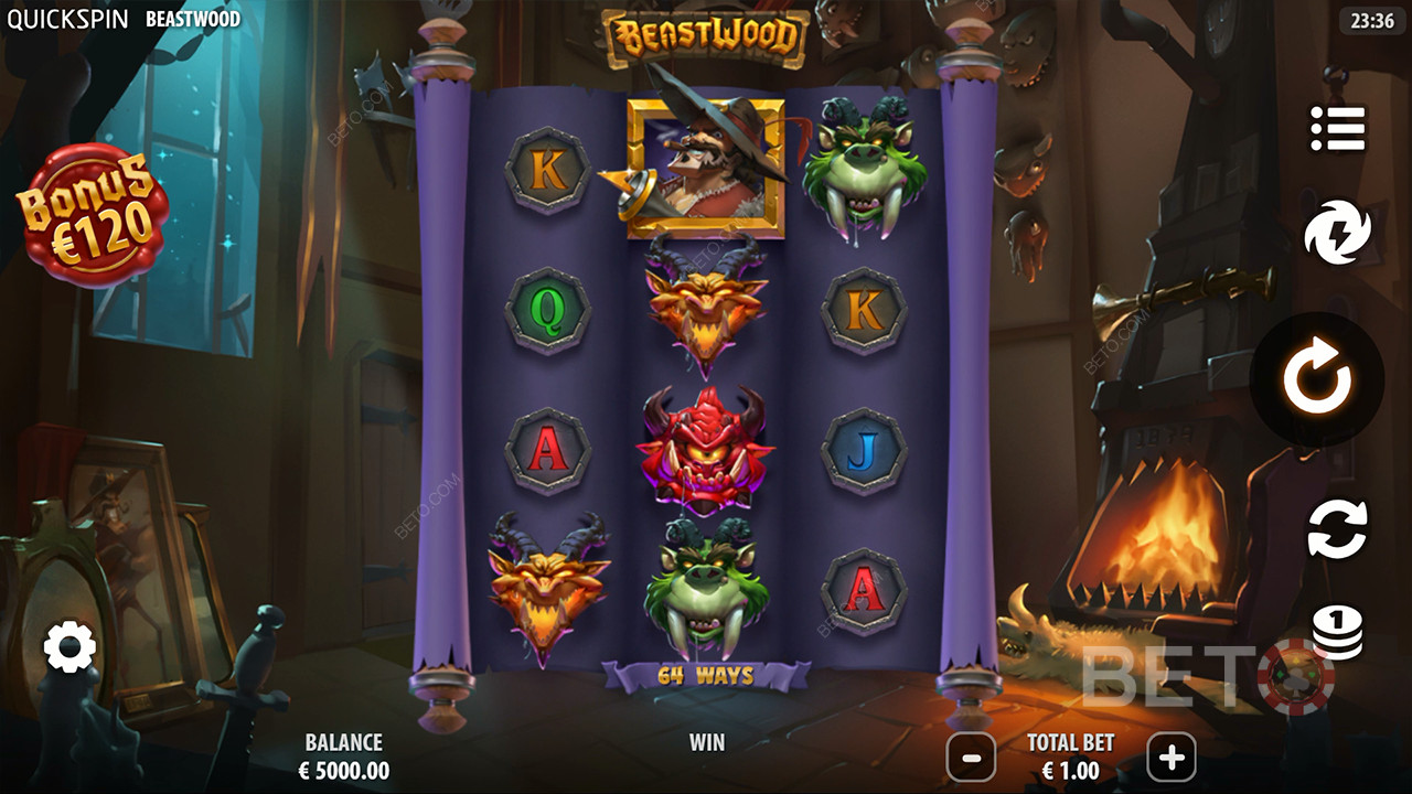 Beastwood Recensione da BETO Slots