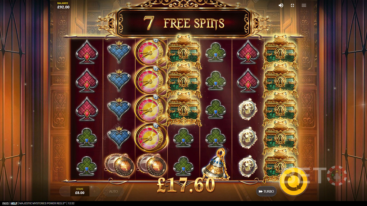 Majestic Mysteries Power Reels Recensione da BETO Slots
