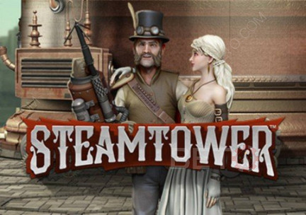 Godeteviun RTP molto alto giocando alla slot machine Steam Tower