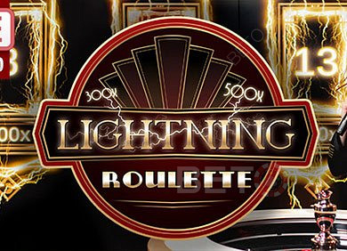Lightning Roulette è un esempio eccellente di utilizzo della strategia della roulette 24+8.