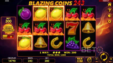 Slot Blazing Coins 243 - Gratis e Recensioni (2025) 