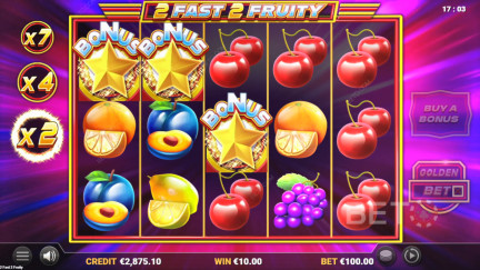 Slot 2 Fast 2 Fruity - Gratis e Recensioni (2025) 