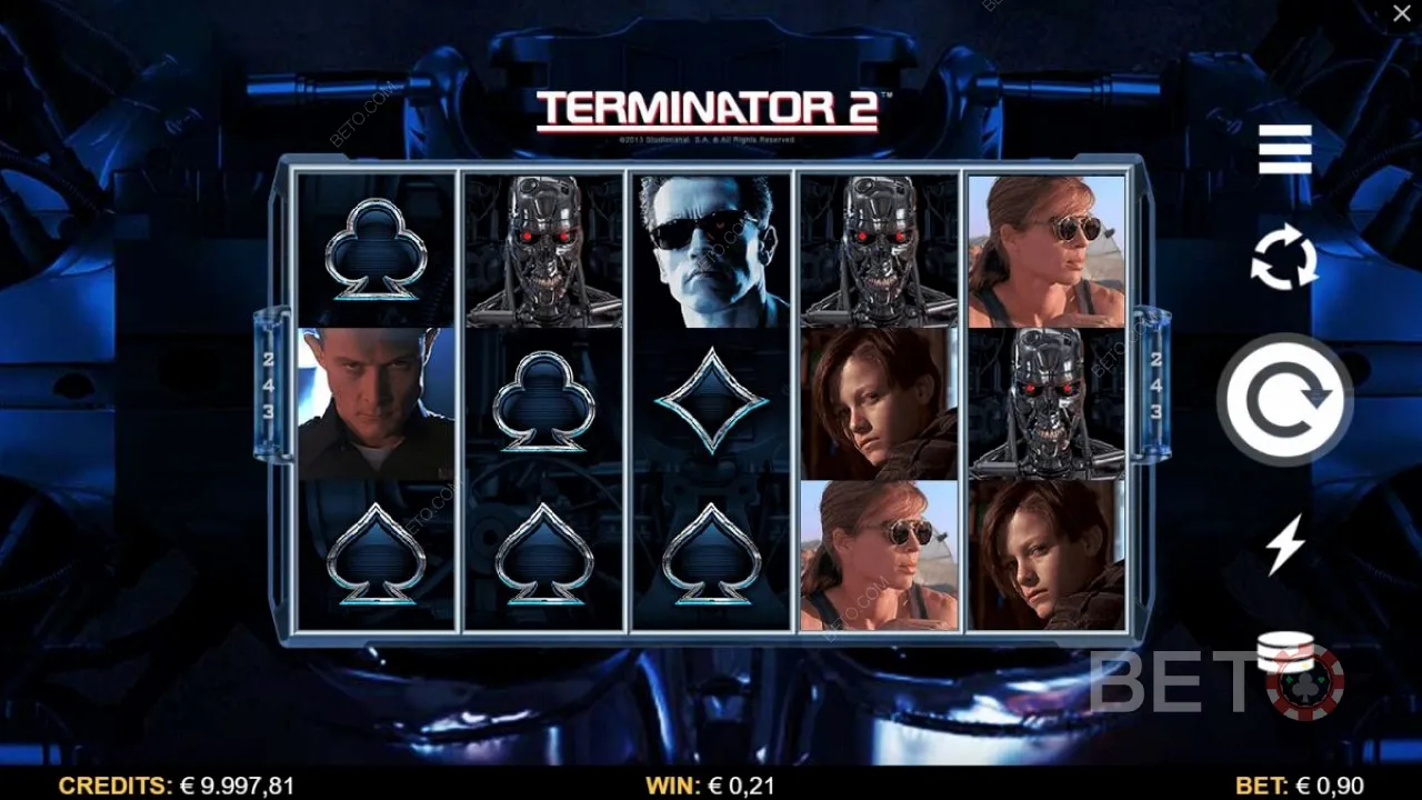 Gioco della video slot Terminator 2